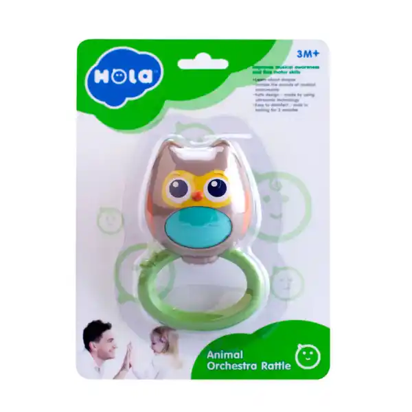 Набор погремушек "Оркестра зверушек", 5 моделей