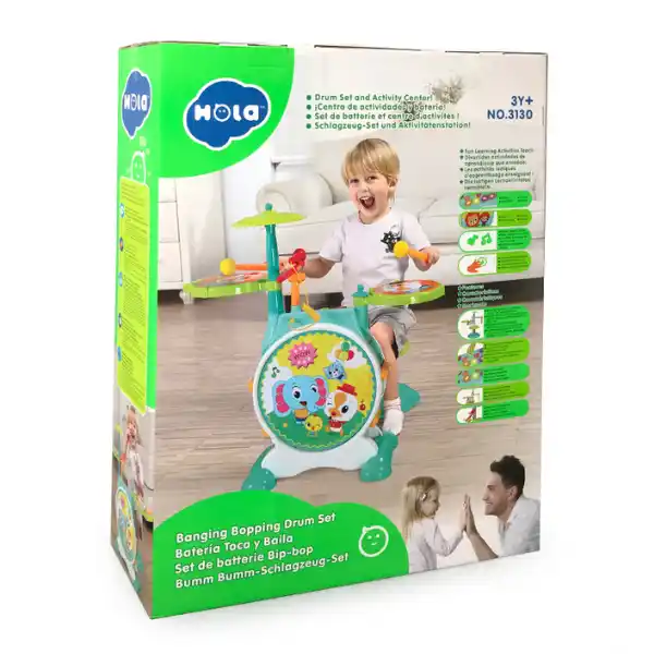 Установка с ударными инструментами и стульчиком