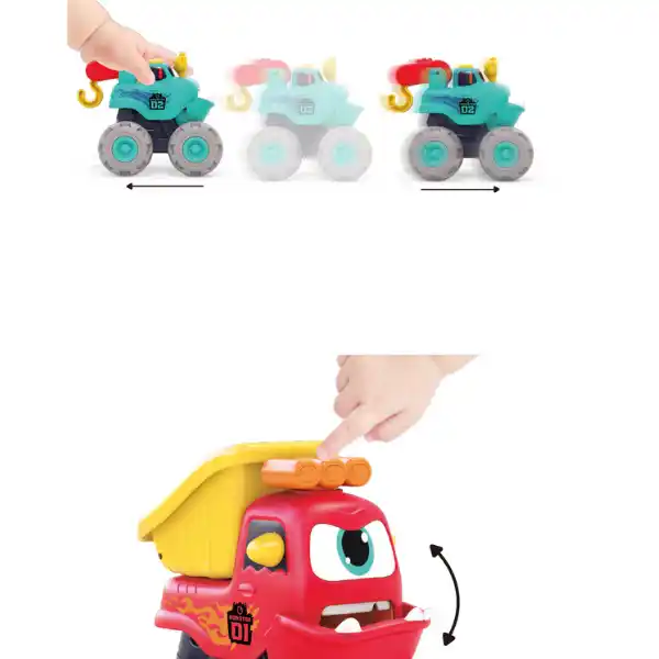 Машинки в ассортименте "Грузовики монстры", 3 модели