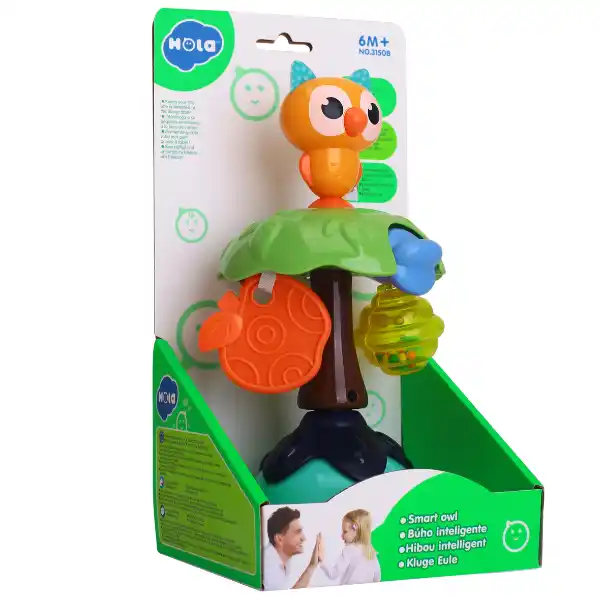 Погремушка на присоске "Сова"
