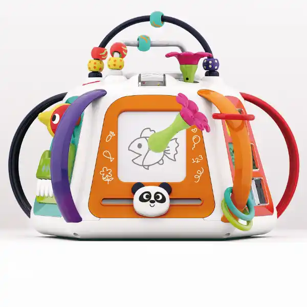 Бизи куб "Лесок" со светом и звуками