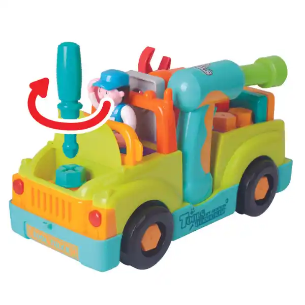Машинка "Грузовик с инструментами"