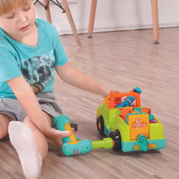 Машинка "Грузовик с инструментами"