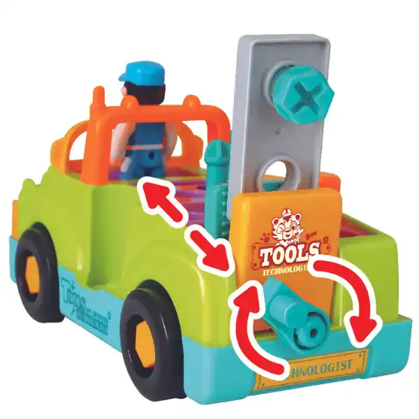 Машинка "Грузовик с инструментами"