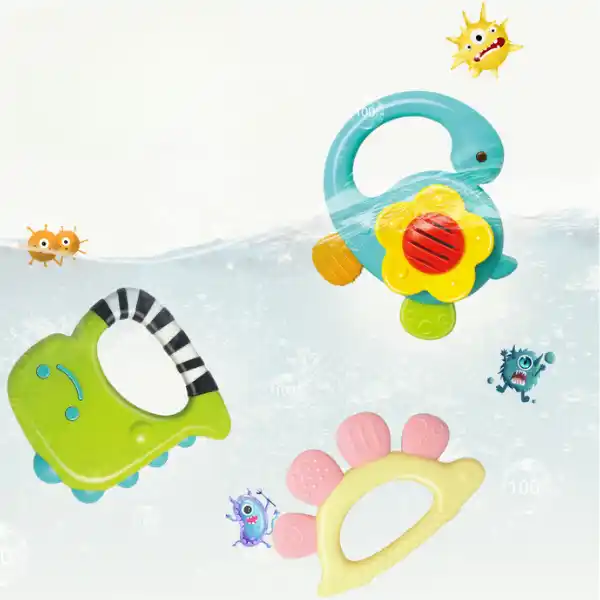 Набор погремушек "Динозавры", 5 моделей