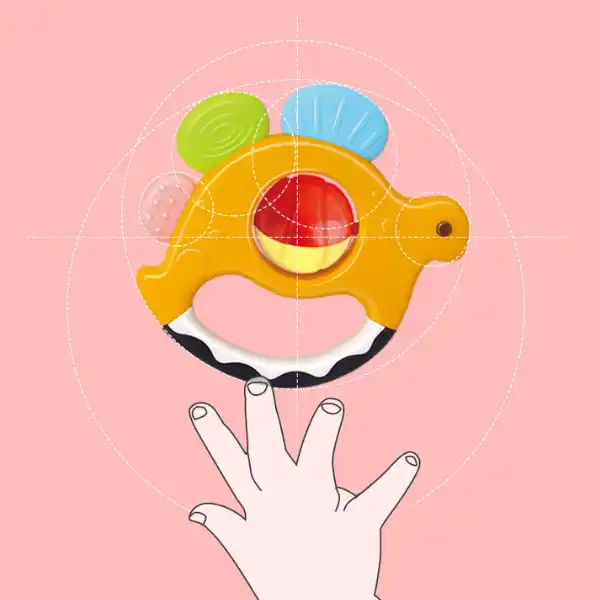 Набор погремушек "Динозавры", 5 моделей