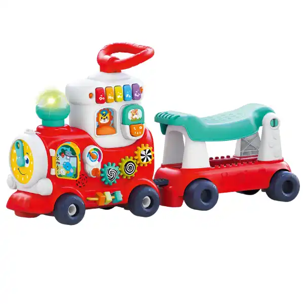 Каталка 4 в 1 "Паровозик"