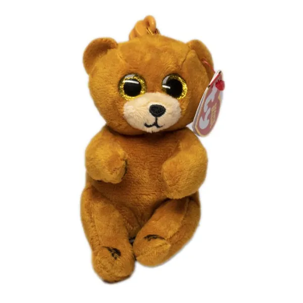 Breloc – ursulet DUNCAN 12 cm (Beanie babies clip)