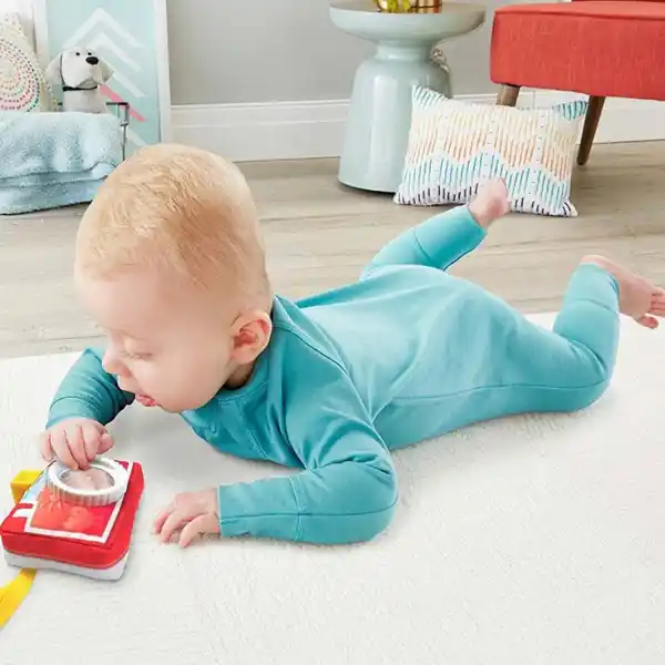 Мягкая игрушка - Фотоаппарат с зеркальцем, с прорезывателем