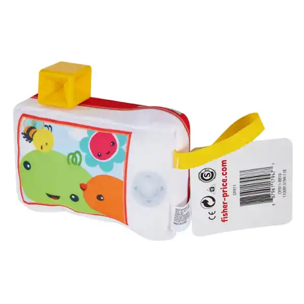 Мягкая игрушка - Фотоаппарат с зеркальцем, с прорезывателем