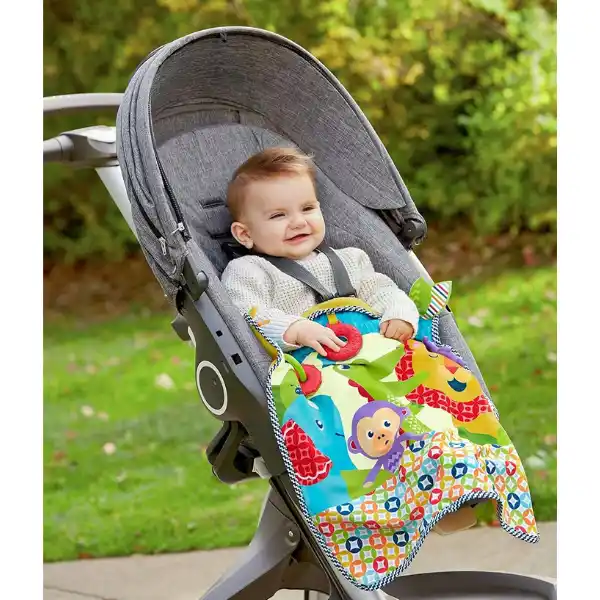 Covoraș de joacă „Să mergem la plimbare” cu sunete