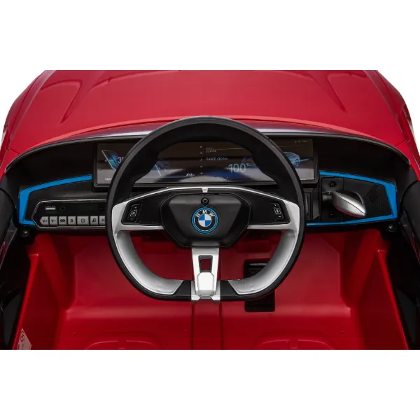 Masinuta electrica BMW I4, 12V7Ah, motor 390Wx2, roți EVA