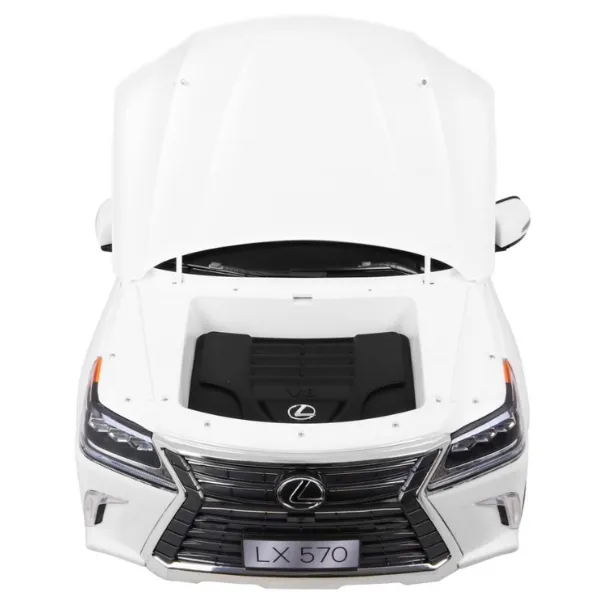 Masinuta electrica LEXUS LX570, 12V7AH, motor 35Wx2, roți EVA, scaune din piele