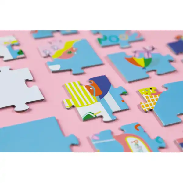 Puzzle „Înghețată de la Purcelușa Peppa”, seria Peppa Pig, 30 elem.