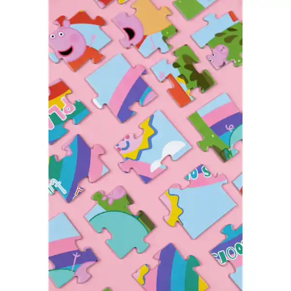 Puzzle „Înghețată de la Purcelușa Peppa”, seria Peppa Pig, 30 elem.