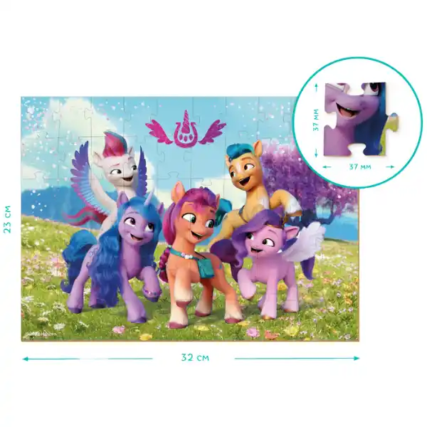 Puzzle „Aventuri în Maretim Bay”, seria My Little Pony, 60 elem.