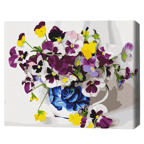 Pictură pe numere 40*50 cm (în cutie) – Violete