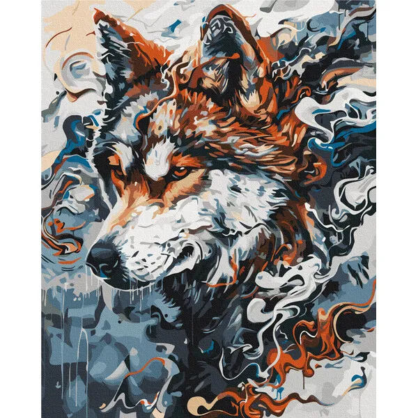 Pictură pe numere 40*50 cm (în cutie) – Spiritul pădurii