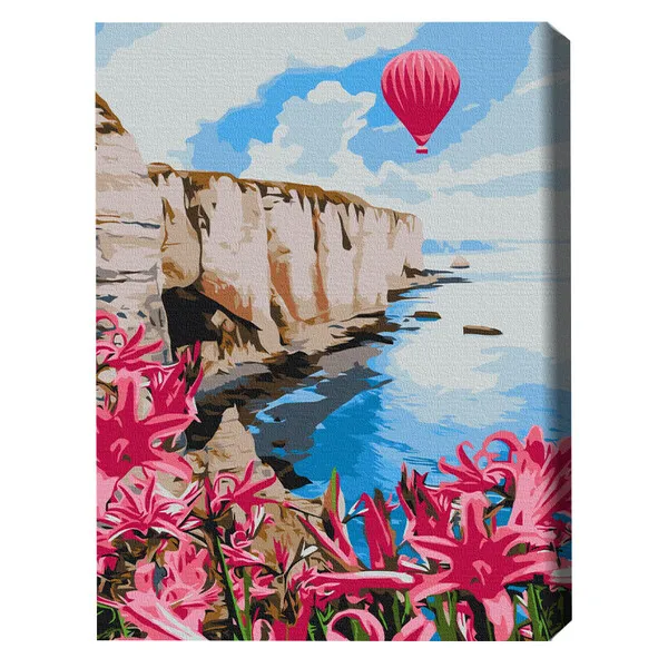 Pictură pe numere 40*50 cm (în cutie) – Balon roz