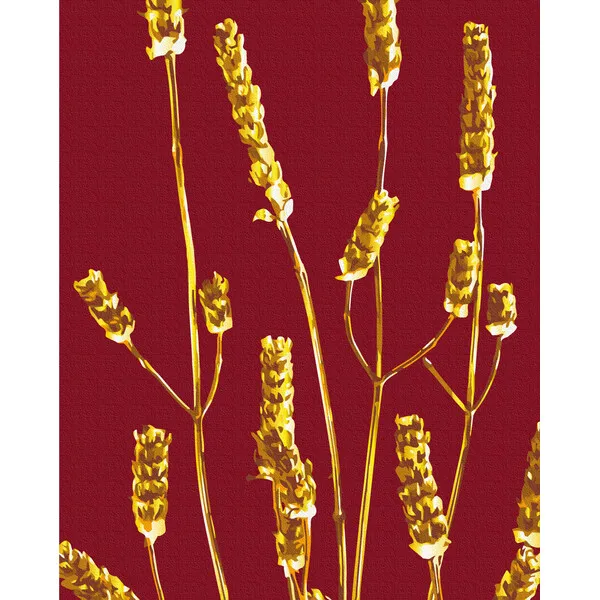 Pictură pe numere 40*50 cm (în cutie) – Planta de aur