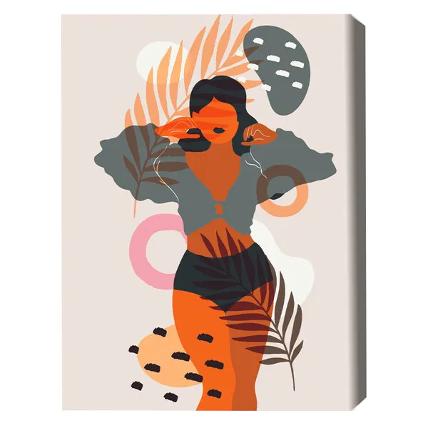 Pictură pe numere 40*50 cm (în cutie) – Manifest al frumuseții feminine