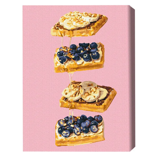 Pictură pe numere 40*50 cm (în cutie) – O poveste dulce