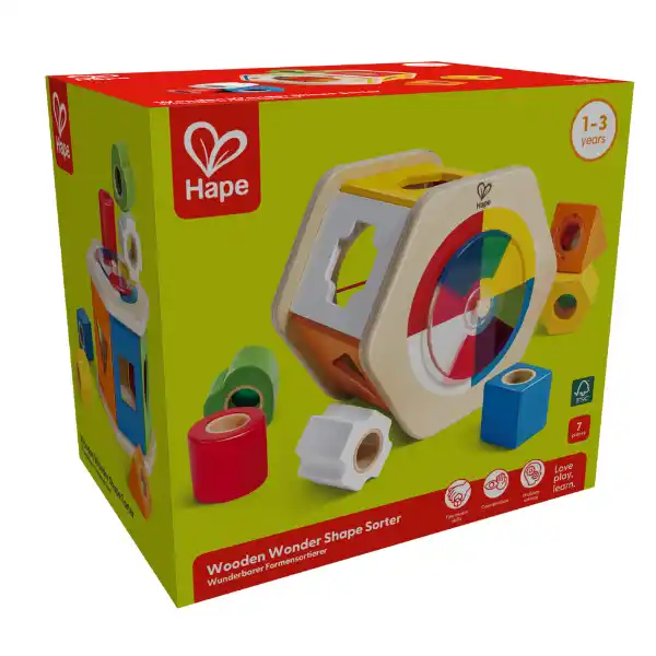 Деревяный сортер «Формы»