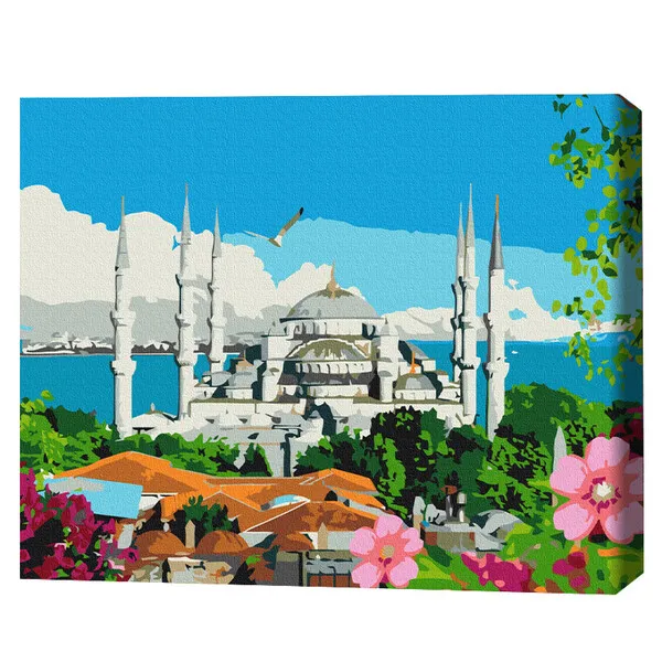 Pictură pe numere 40×50 cm (fără cutie)  –  Istanbulul de vară