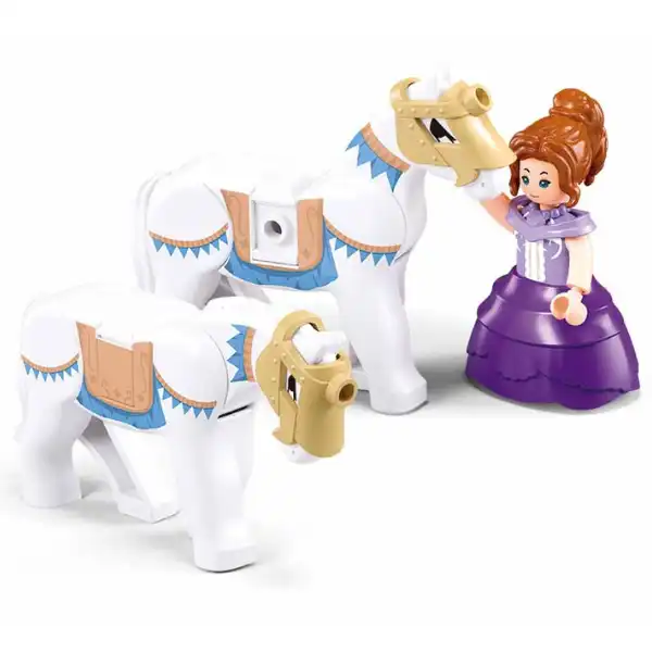 Set de construcție ”Caretă din bostan”, 320 elem.