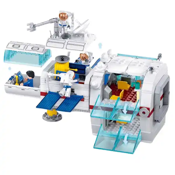 Конструктор “Космический базовый модуль”, 502 элем.