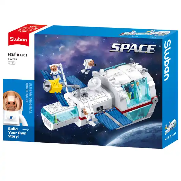 Конструктор “Космический базовый модуль”, 502 элем.