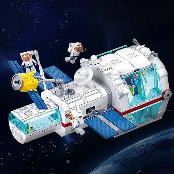 Конструктор “Космический базовый модуль”, 502 элем.