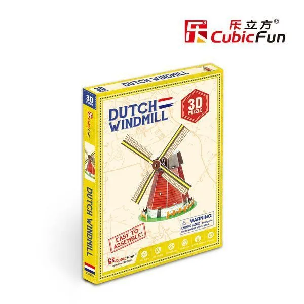 3D PUZZLE Holland Windmill