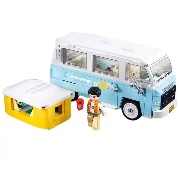 Set de construcție „Bus camping”, scara 1:35, 265 elem.