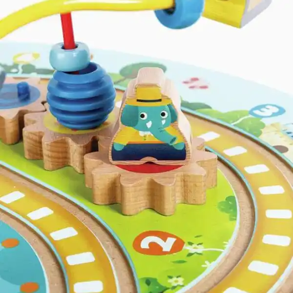 Развивающий столик «Железная дорога с лабиринтом», со звуковыми эффектами