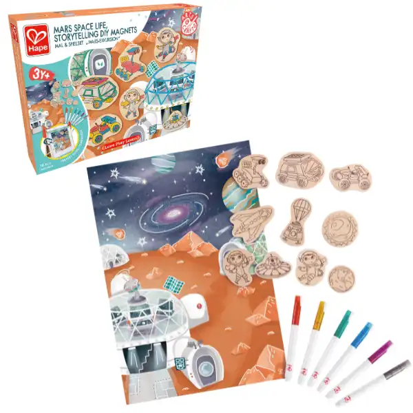 Set magnetic „Expediția pe Marte”