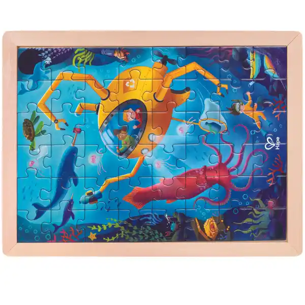 Puzzle 2 în 1 „Călătorie subacvatică”