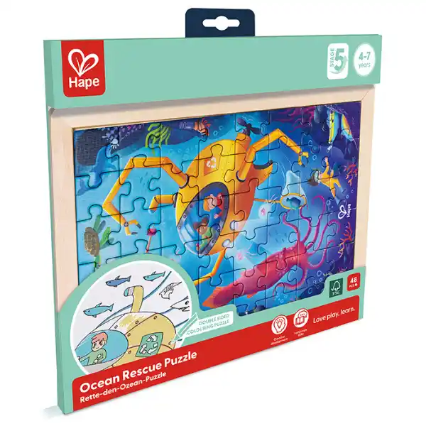 Puzzle 2 în 1 „Călătorie subacvatică”