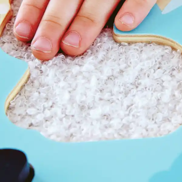 Тактильный пазл — вкладыш “Полярные зверушки”