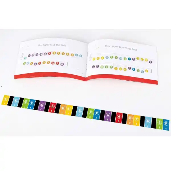 Музыкальный инструмент «Белое фортепиано со стульчиком»