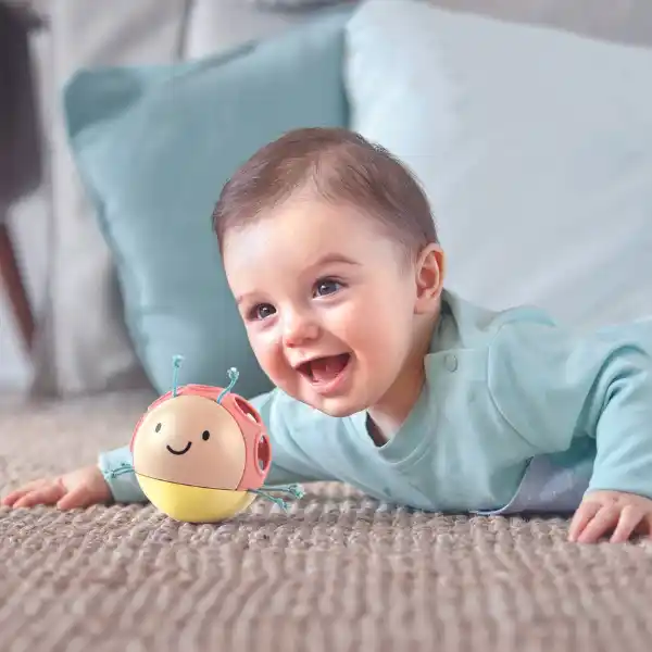 Погремушка «Божья коровка — неваляшка»