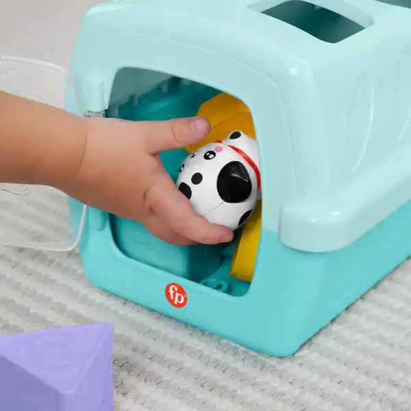 Fisher-Price Игрушка для сортировки форм, «Переноска для животных»