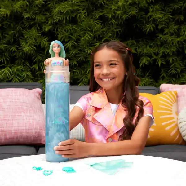 Papusa Barbie Color Reveal gama „Sirena”