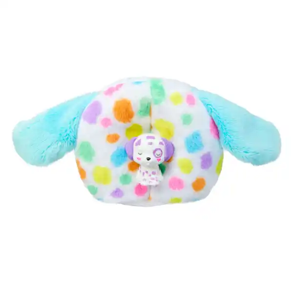 Papușa Barbie Cutie „Barbie într-un costum de вalmațian, de pluș”