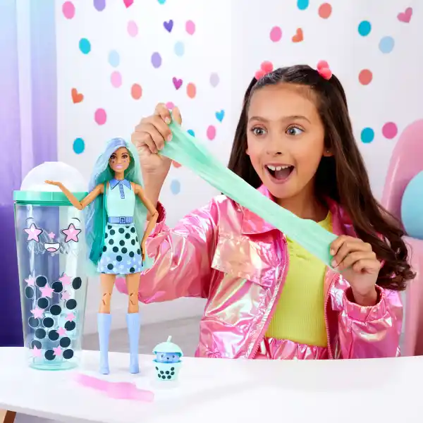 Păpușa Barbie Pop Reveal „Ceai Verde”, Bubble Tea series