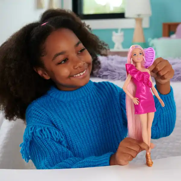 Set de joacă Barbie „Coafuri uimitoare”