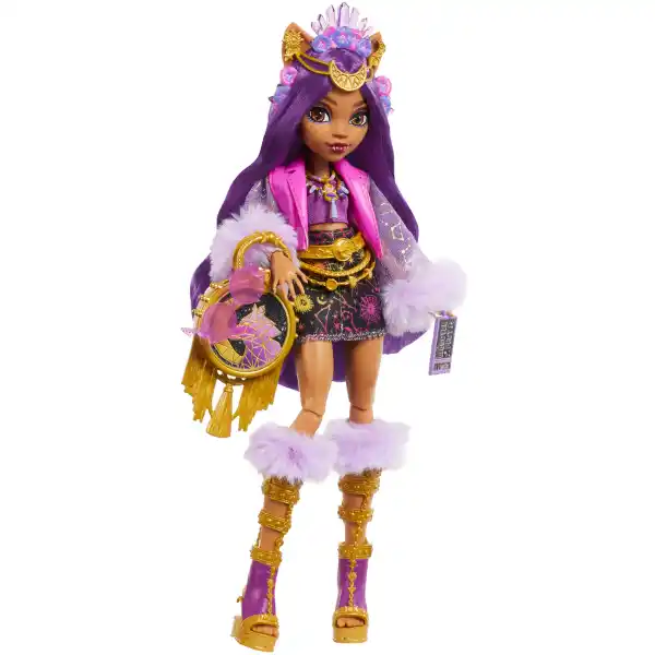 Set de joc Monster High „Clawdeen Wolf și Monster Fest”, cu accesorii