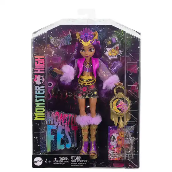 Set de joc Monster High „Clawdeen Wolf și Monster Fest”, cu accesorii