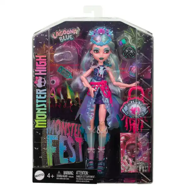 Set de joc Monster High „Lagoona Blue și Monster Fest”, cu accesorii