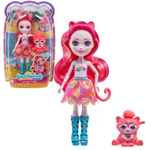 Кукла Enchantimals «Тэкси Тигрица и..